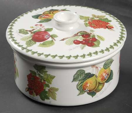 Pomona 1.5 Qt Rd Cov Drum Casserole/Vegetable/Souffle by Portmeirion