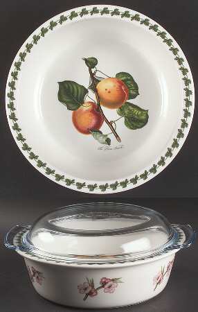 Pomona 2 Qt Round Cov Casserole & Glass Lid (Fire&Ice)