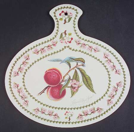 Pomona Oval Handed Melamine/Wood Cutting Board