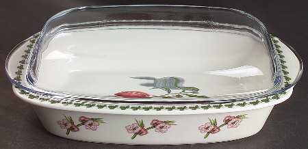 Pomona 3 Qt Oblong Covered Casserole & Glass Lid