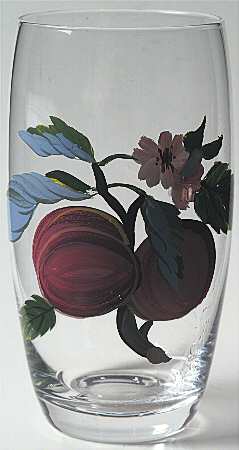 Pomona 16 Oz Handpainted Glassware Highball by Portmeirion