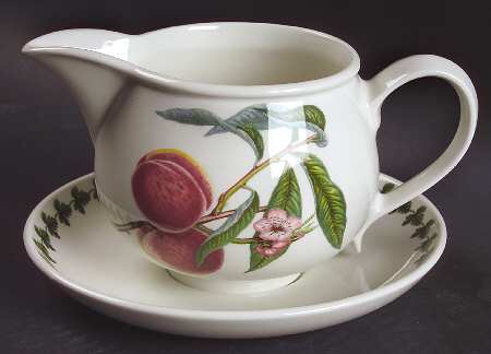 Pomona Gravy Boat & Underplate by Portmeirion