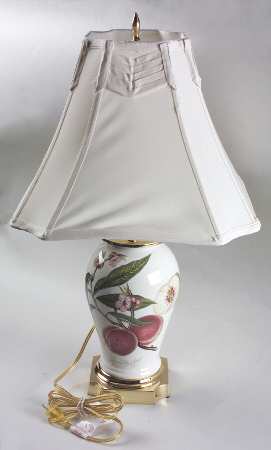 Pomona Canton Vase Lamp & Shade