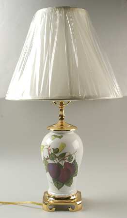 Pomona Canton Vase Lamp & Shade