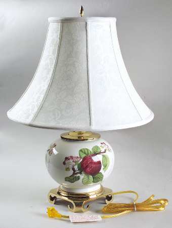 Pomona Globe Vase Lamp & Shade