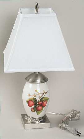 Pomona Sovereign Vase Lamp & Shade