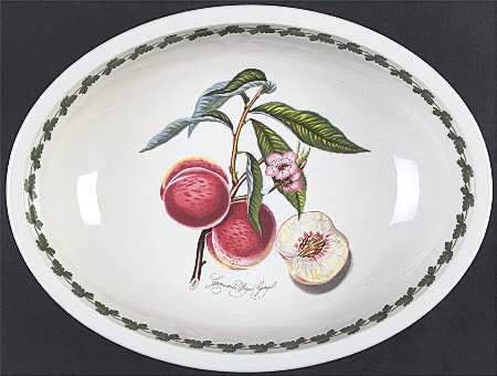 Pomona 12" Sovereign Deep Oval Bowl by Portmeirion