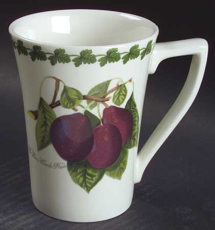 Pomona Mandarin Mug With Border by Portmeirion