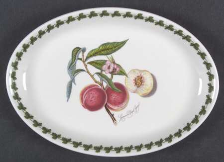 Pomona 10" Oval Steak Platter with Laurel