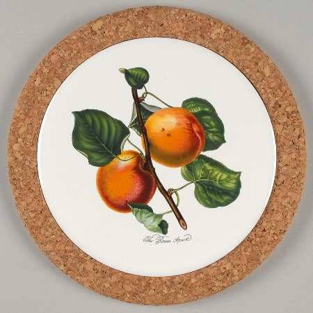 Pomona 7" Round Cork Back Trivet
