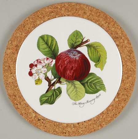 Pomona 7" Round Cork Back Trivet