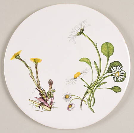 The Queen's Hidden Garden Tea Tile