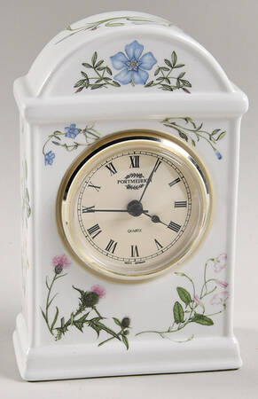 The Queen's Hidden Garden Mantel Clock