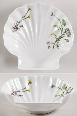 The Queen's Hidden Garden Shell Shaped Dish