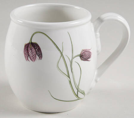 The Queen's Hidden Garden Delft Mug (Barrel Shape)