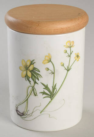 The Queen's Hidden Garden 4" Storage Jar & Lid