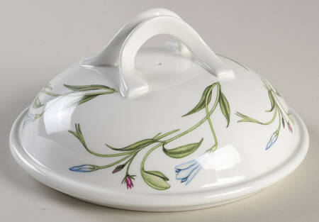 The Queen's Hidden Garden Lid for 2 Qt Round Covered Casserole