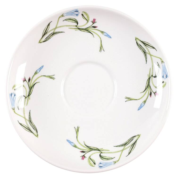 The Queen's Hidden Garden Saucer for Traditional Footed Cup