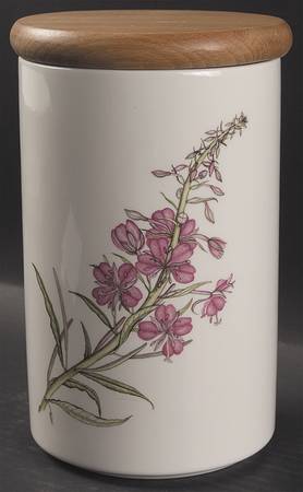 The Queen's Hidden Garden 7" Storage Jar & Lid