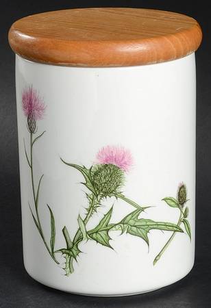 The Queen's Hidden Garden 5" Storage Jar & Lid