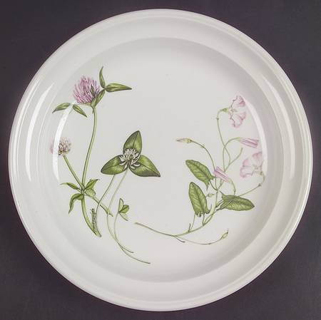The Queen's Hidden Garden Salad Plate