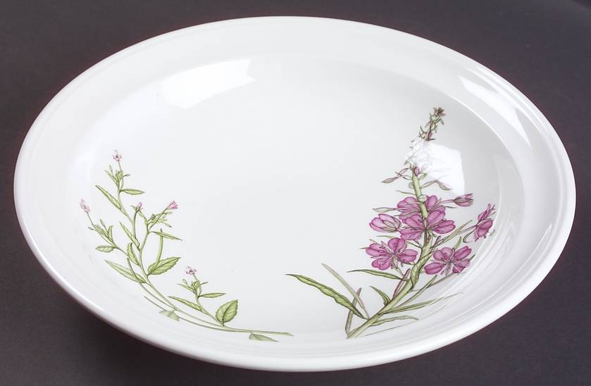 The Queen's Hidden Garden Rim Soup Bowl