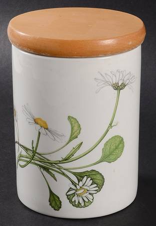 The Queen's Hidden Garden 5" Storage Jar & Lid