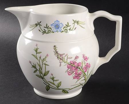 The Queen's Hidden Garden 40 Oz Staffordshire Jug