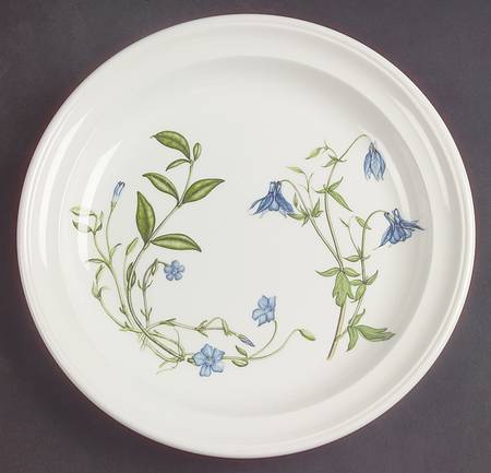 The Queen's Hidden Garden Salad Plate