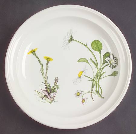 The Queen's Hidden Garden Salad Plate