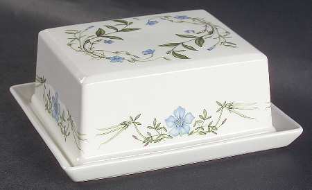 The Queen's Hidden Garden Rectangular Covered Butter