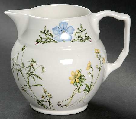 The Queen's Hidden Garden 8 Oz Staffordshire Jug