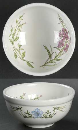 The Queen's Hidden Garden Individual Salad/Dessert/Fruit Bowl