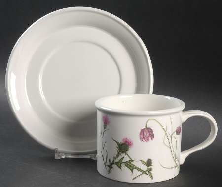 The Queen's Hidden Garden Breakfast Cup & Saucer Set