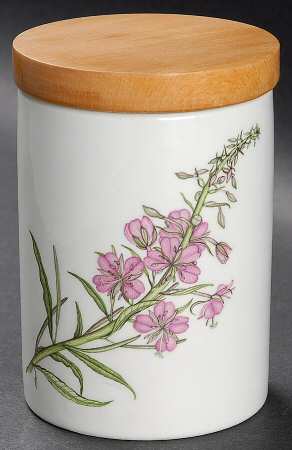 The Queen's Hidden Garden 4" Storage Jar & Lid