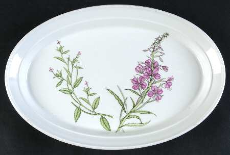 The Queen's Hidden Garden 11" Oval Serving Platter