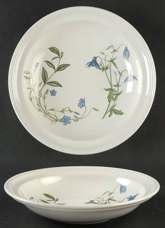 The Queen's Hidden Garden Rim Soup Bowl