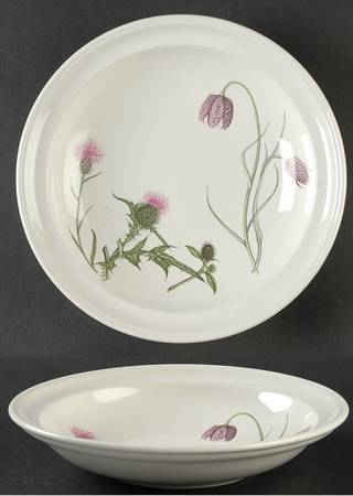The Queen's Hidden Garden Rim Soup Bowl