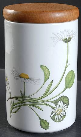 The Queen's Hidden Garden 6" Storage Jar & Lid