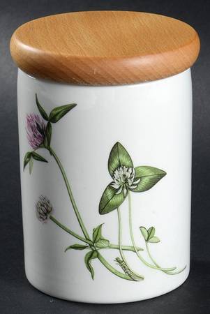 The Queen's Hidden Garden 4" Storage Jar & Lid