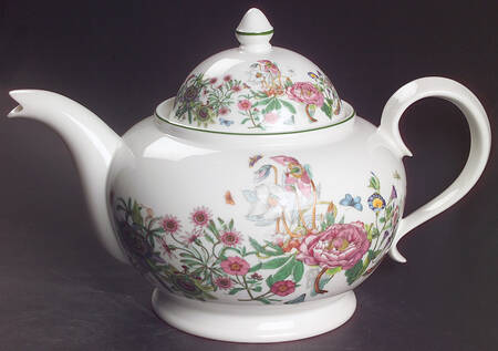 Summer Garland Teapot & Lid