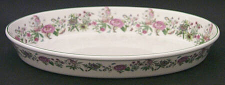 Summer Garland 11" Oval Baker