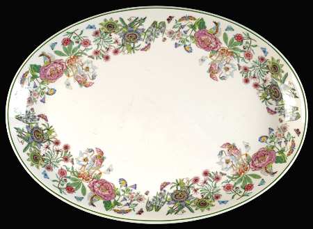 Summer Garland 12" Oval Steak Platter