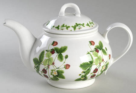 Summer Strawberries Small Teapot & Lid