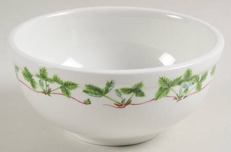 Summer Strawberries Individual Salad/Dessert/Fruit Bowl