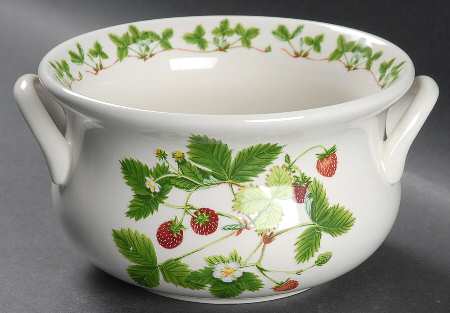 Summer Strawberries Small Cachepot