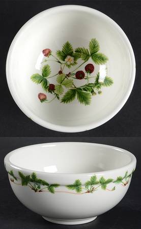 Summer Strawberries Fruit/Dessert (Sauce) Bowl