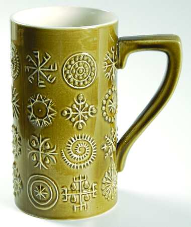Totem Olive Green Mug