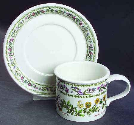 Variations Drum Breakfast Cup & Saucer Set