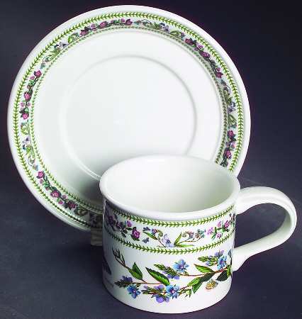 Variations Drum Flat Cup & Saucer Set